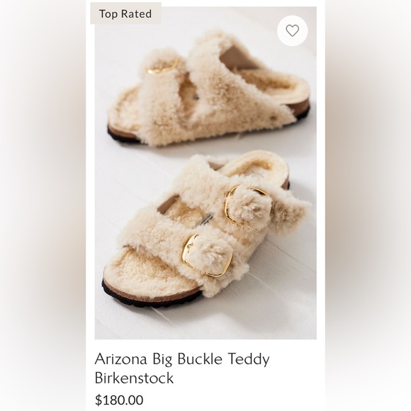 Birkenstock Arizona Big Buckle Teddy Sandals 41 - Picture 7 of 7